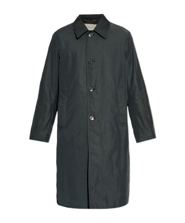 Dries Van Noten Long-sleeved Windbreaker In Black