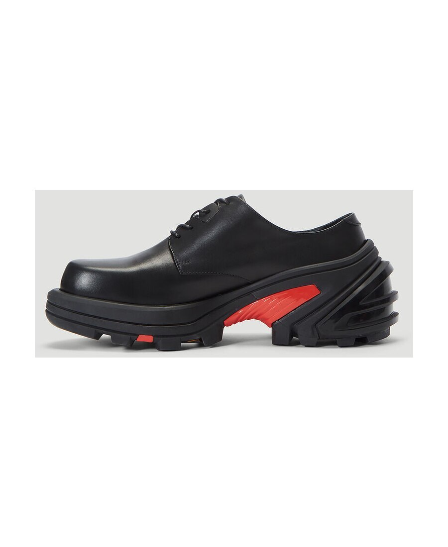 Alyx Lace Up Low Sneakers Removable Vibram Sole In Black