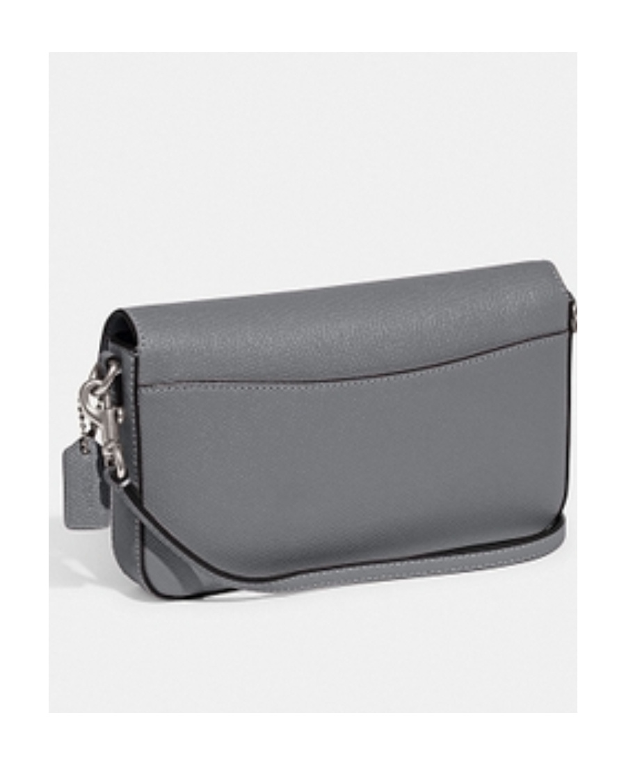 Coach Wyn Flip Shoulder Bag In Gray