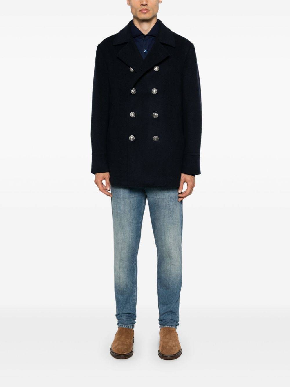 Brunello Cucinelli Long-sleeved Casual Jacket In Black