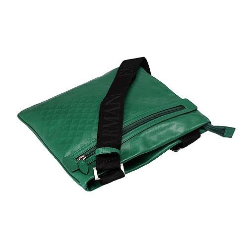Emporio Armani Logo Shoulder Bag In Green