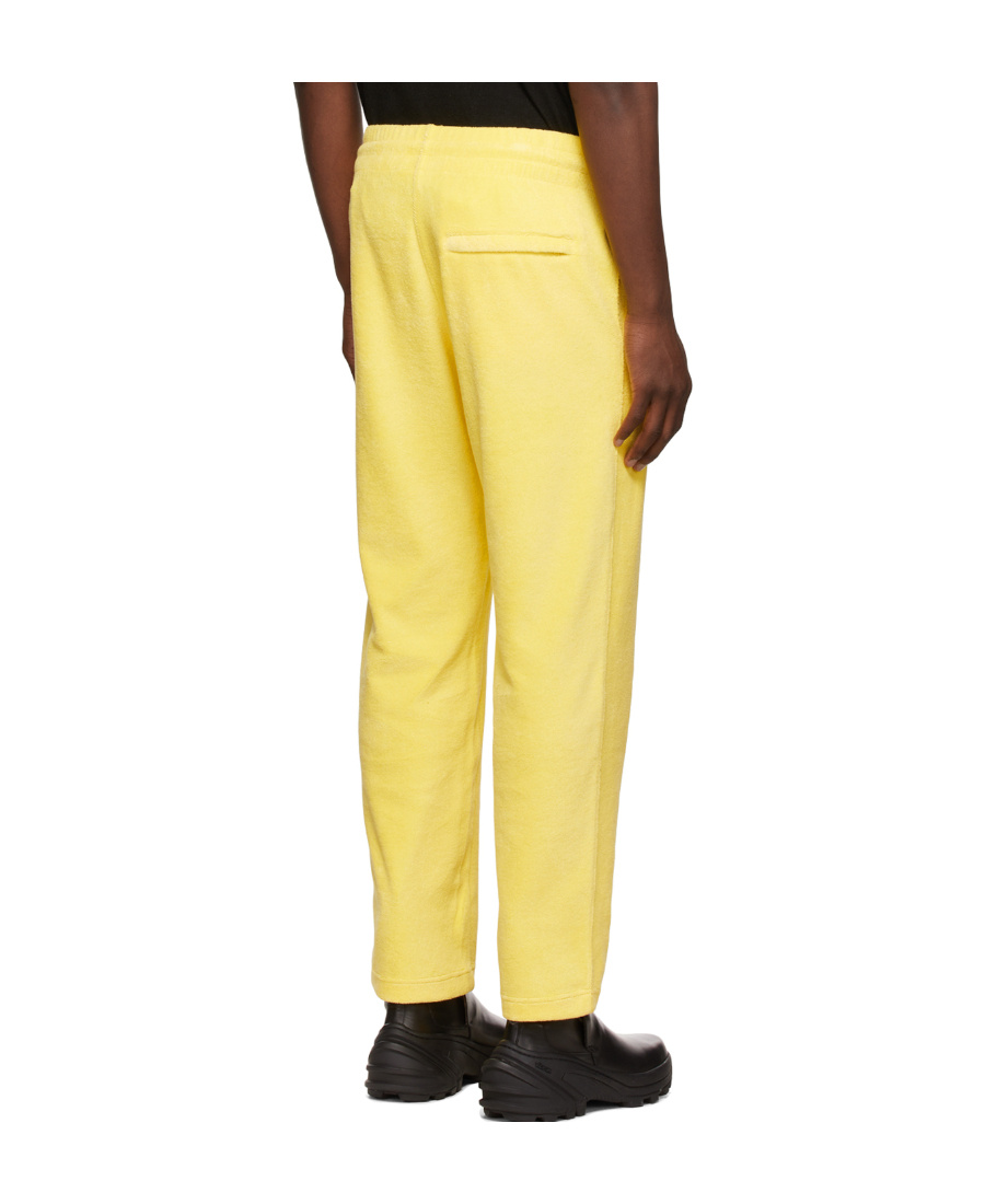 Alyx Yellow Loose And Tight Waist Casual Pants In Yellow