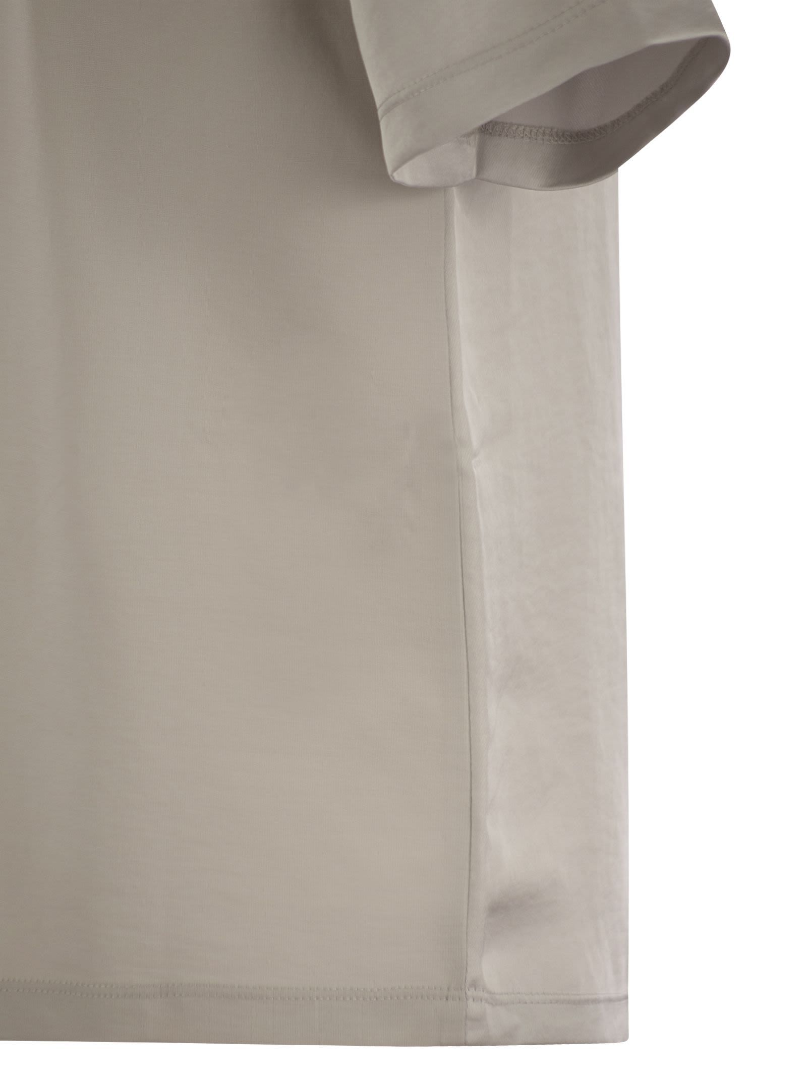 Weekend Max Mara Amburgo Crewneck T-shirt In Nude