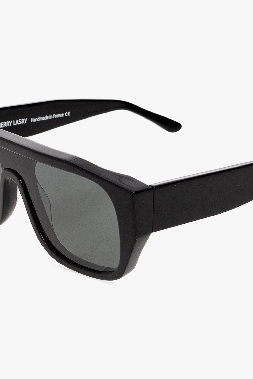 Thierry Lasry Klassy Mirrored Square-frame Sunglasses In Gray