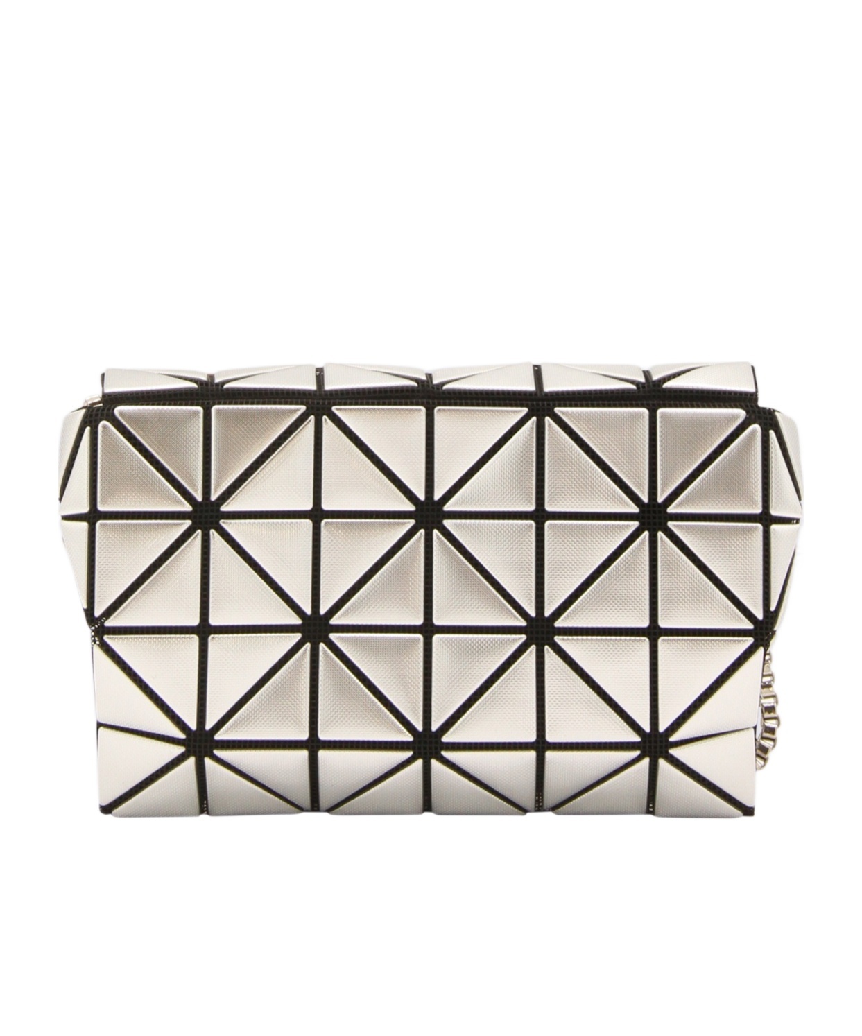 Bao Bao Issey Miyake Flip Shoulder Bag In White