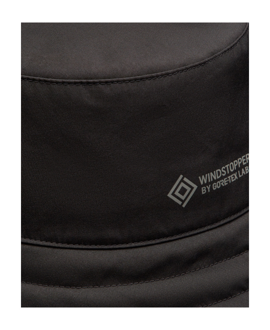 Moncler Logo-patch Gore-tex Bucket Hat In Black