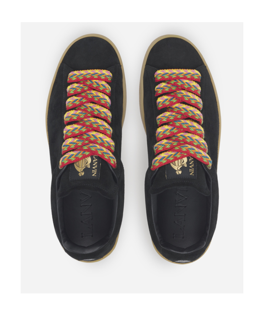 LANVIN LANVIN LITE CURB LOW-TOP SNEAKERS
