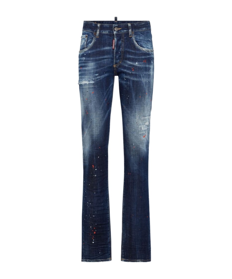 Dsquared2 Straight-leg Jeans In Blue