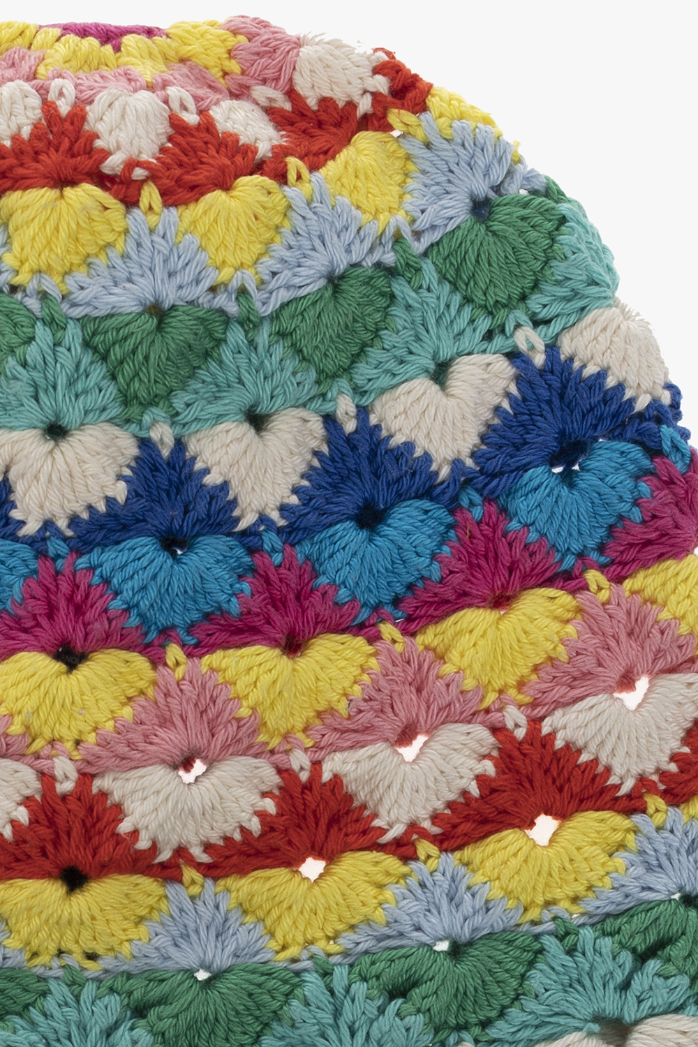 Alanui Over The Rainbow Knitted Hat In Multicolor