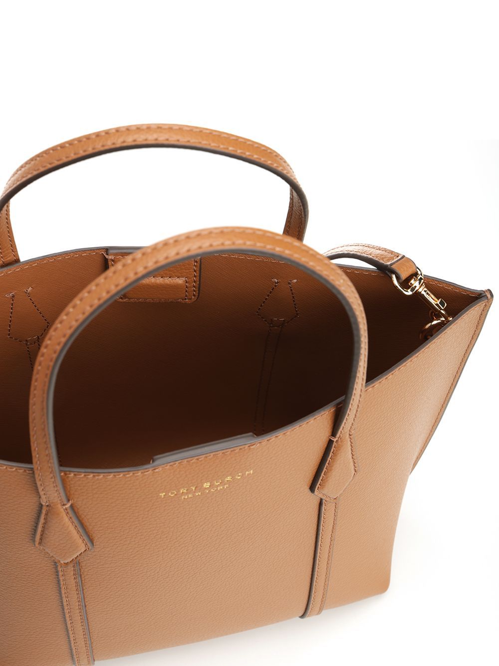 Tory Burch Perry Shoulder Bags Brown