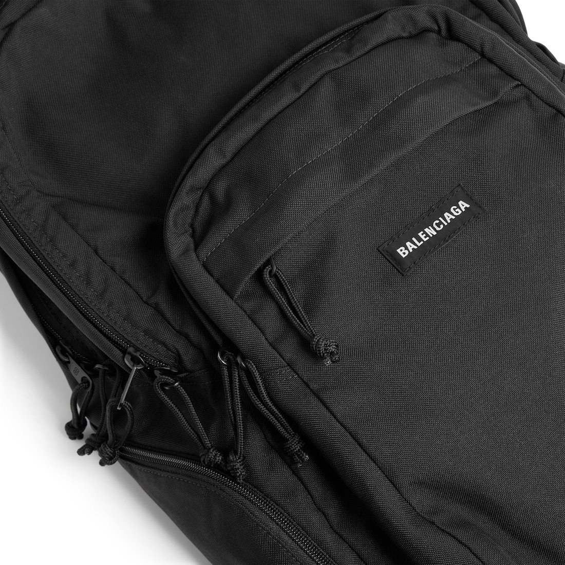 Balenciaga Explorer Multi-pocket Backpack In Black