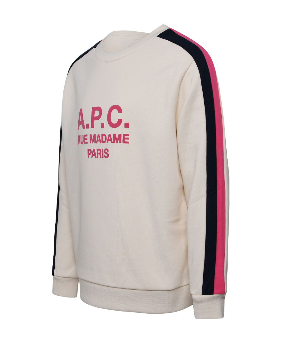 Apc A.p.c. Kids Jani Crewneck Sweatshirt In Neutral