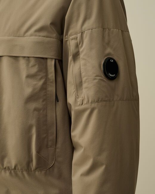 C.p. Company C.p.company Pro-tek Bomber Padded Jacket In Brown