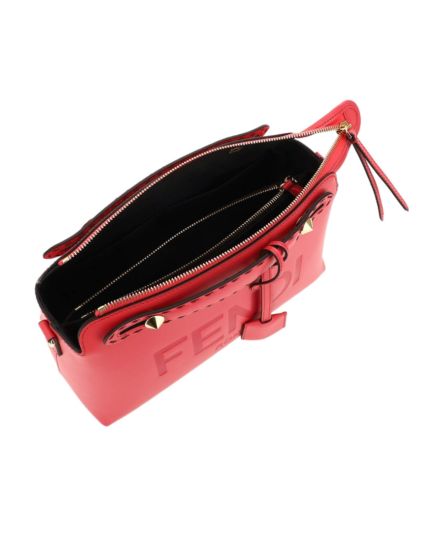 Fendi Medium By The Way Tote Bag In Red