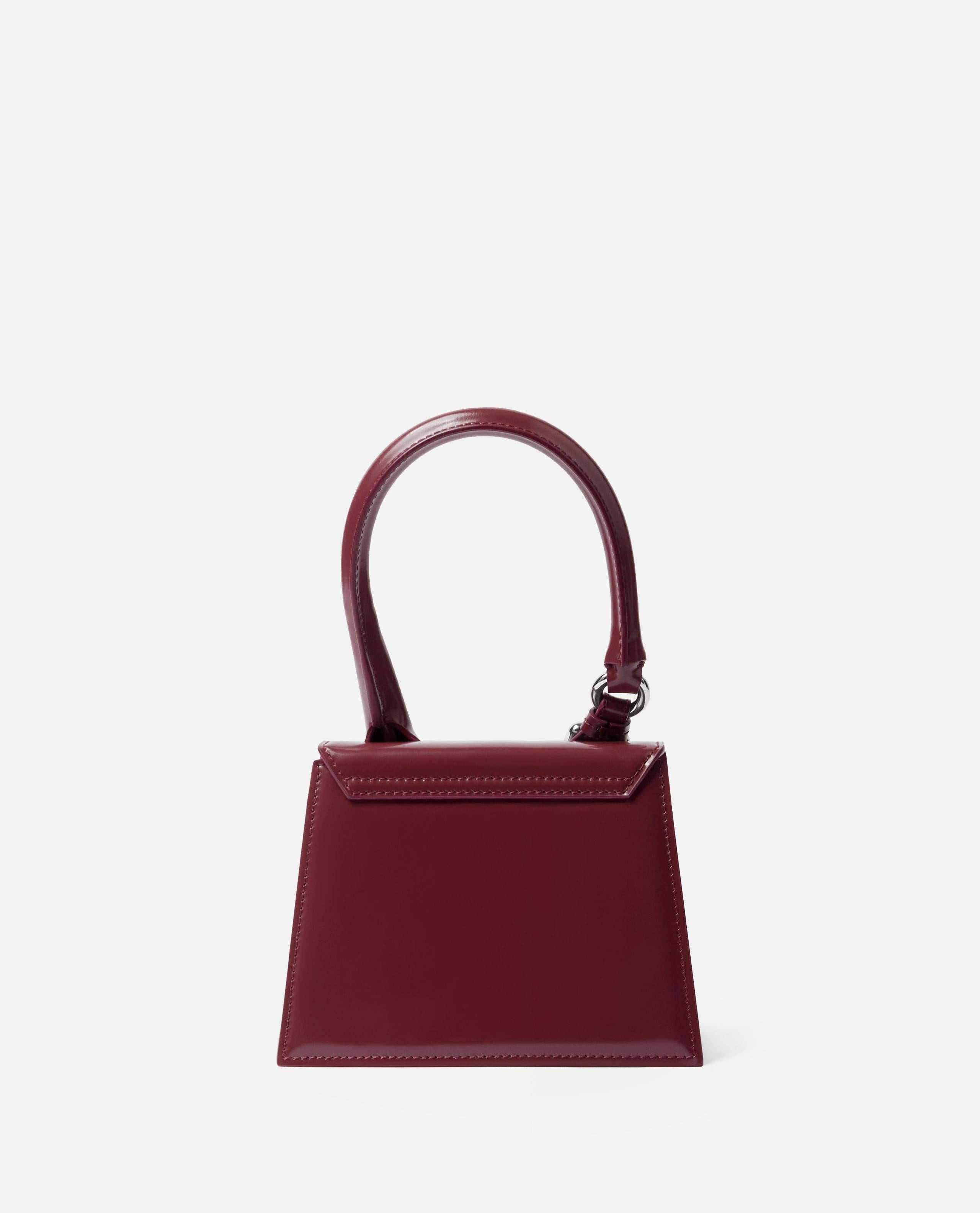 Jacquemus Womens Burgundy Medium Chiquito Buckle Leather Top-handle Bag In Red