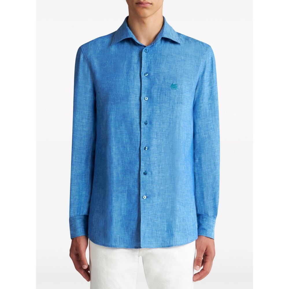Etro Shirts In Blue