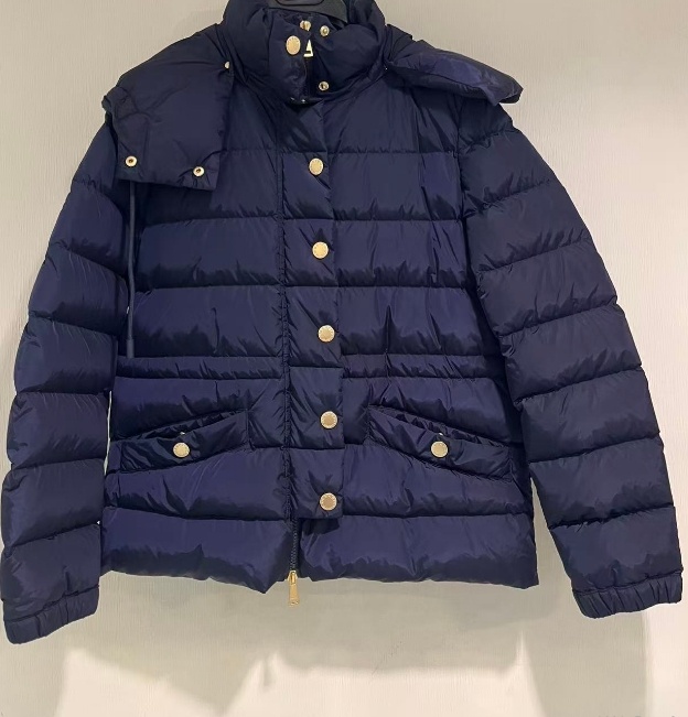 Weekend Max Mara Long Sleeve Cotton Coat In Blue