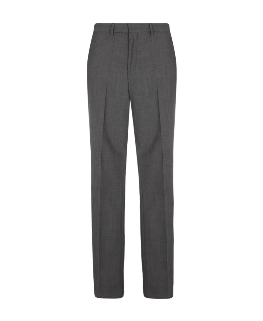 Hugo Boss Unpleated Casual Pants In Black