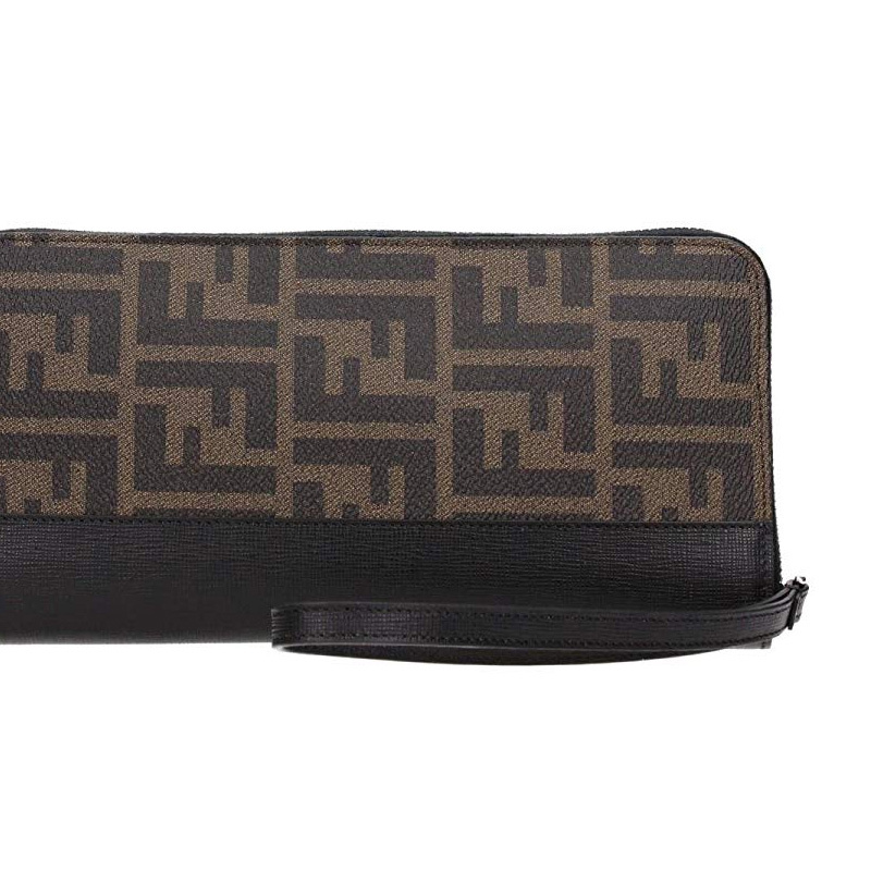 Fendi Long Wallet In Black