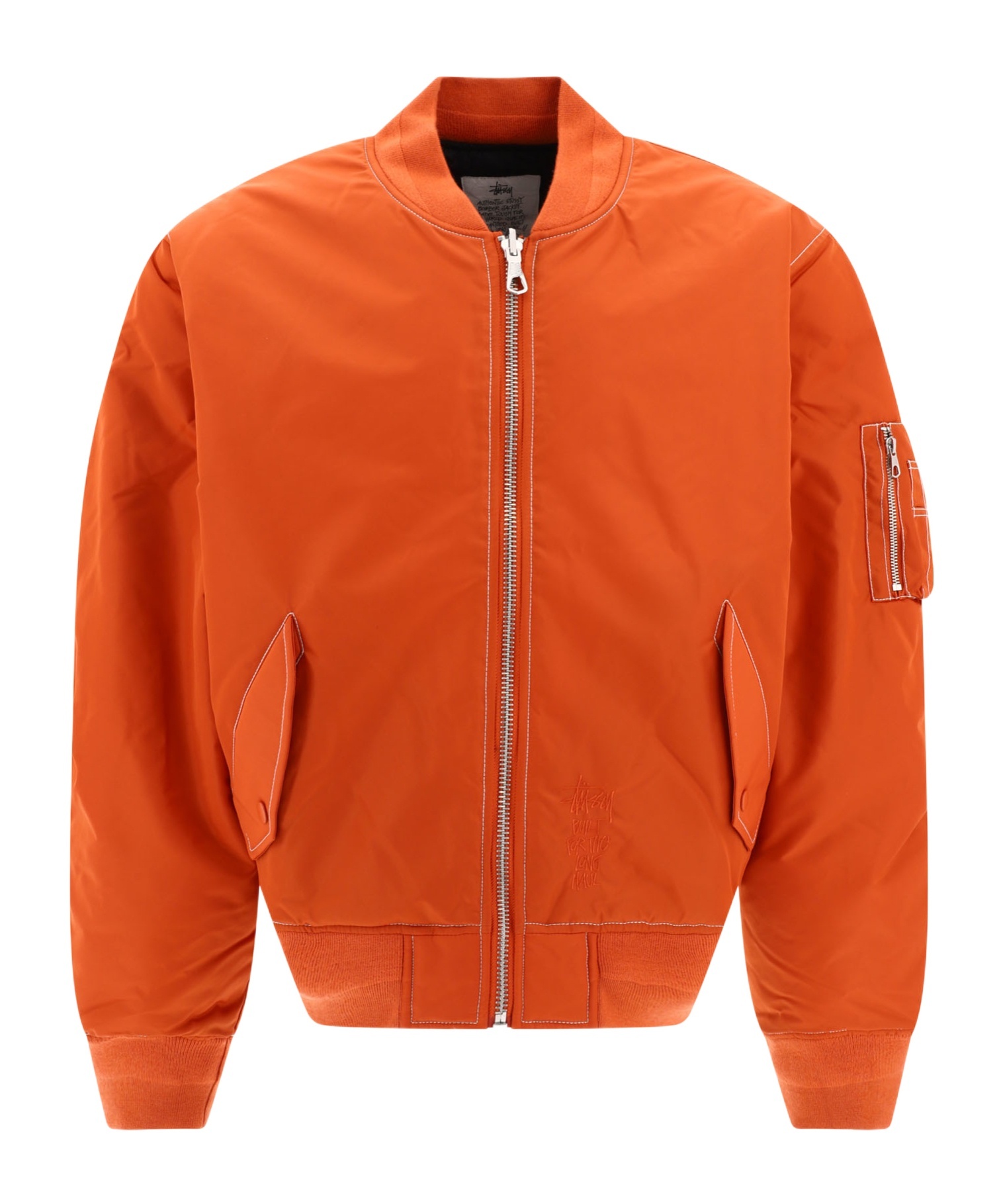 Shop Stussy Stüssy Bomber Jacket In Red