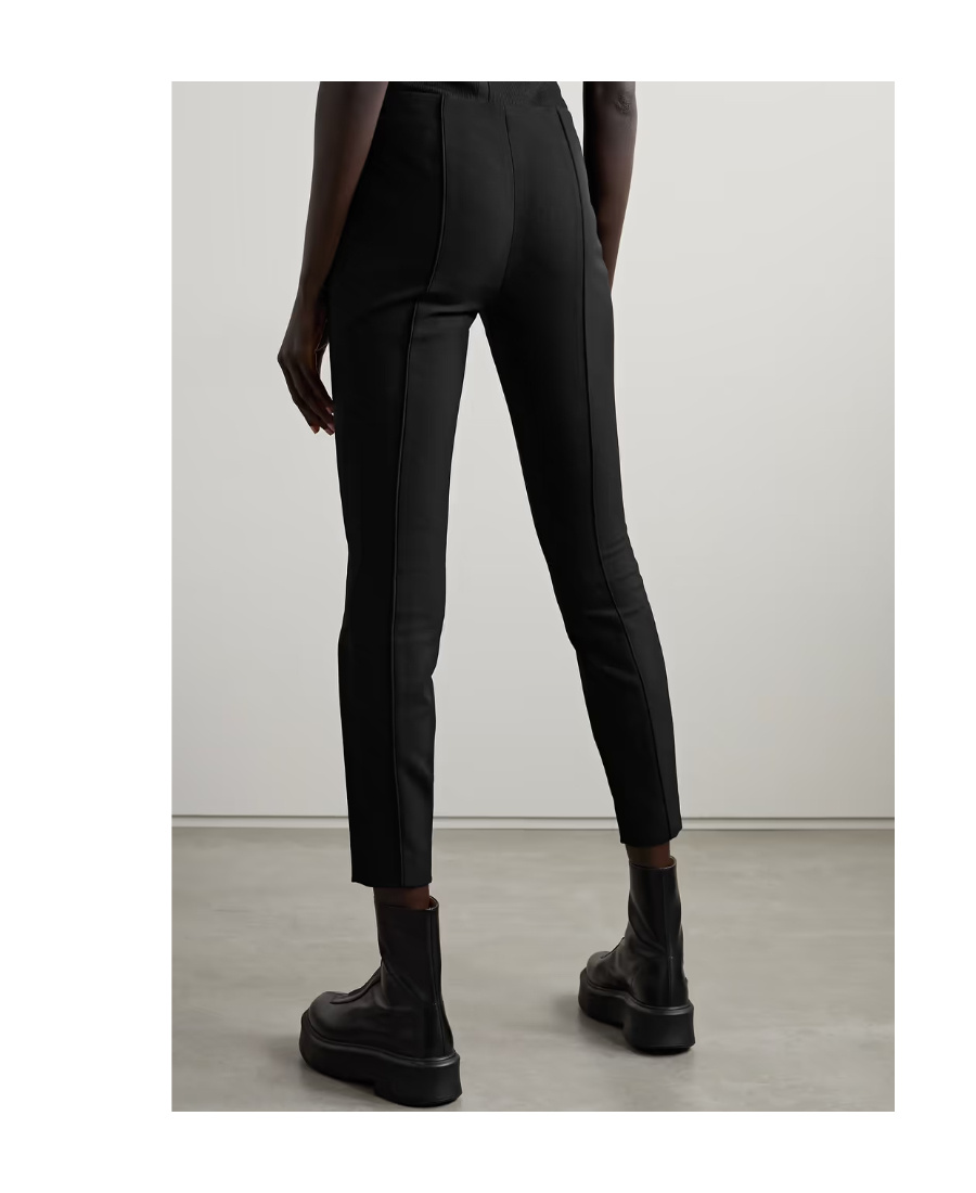 The Row Stretch Casual Pants In Black