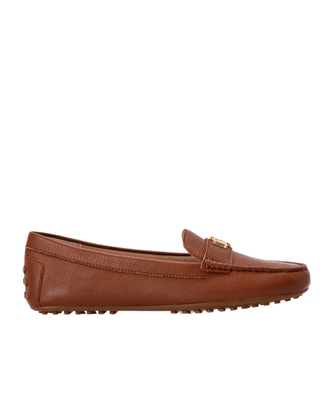 Ralph Lauren Barnsbury Loafers In Brown