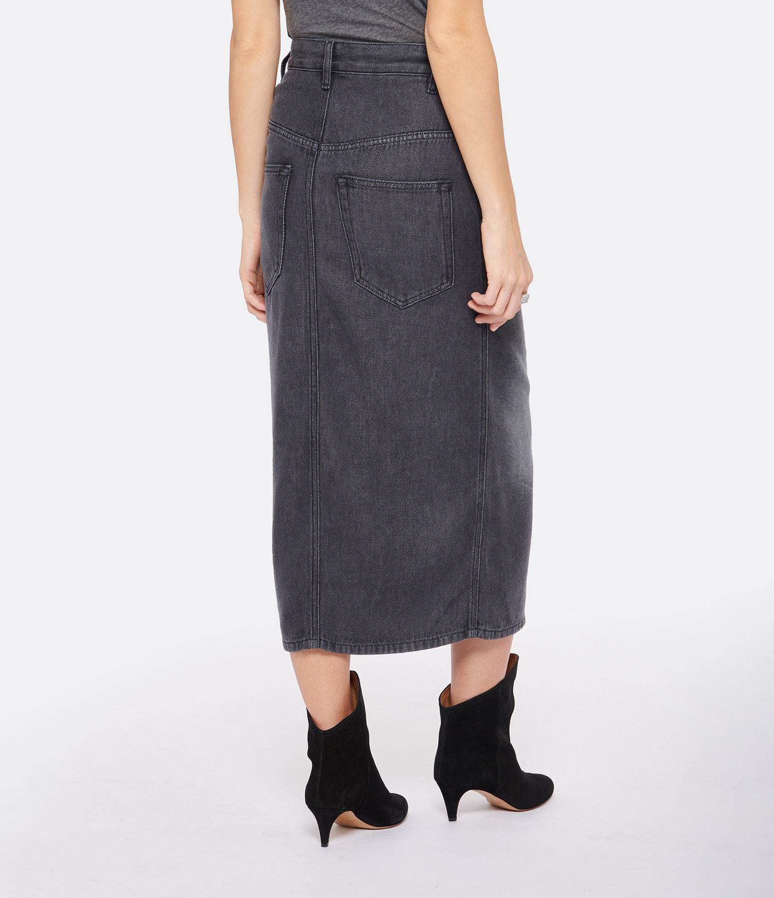 ISABEL MARANT ÉTOILE DENIM MIDI SKIRT