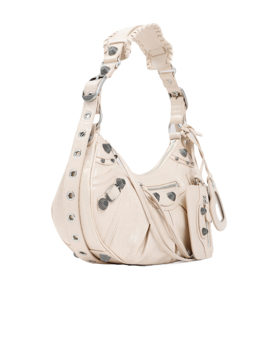 Balenciaga Le Caracole Xs Shoulder Bag In Pink
