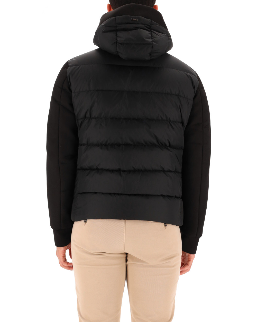 Herno Long-sleeved Casual Jacket In Black
