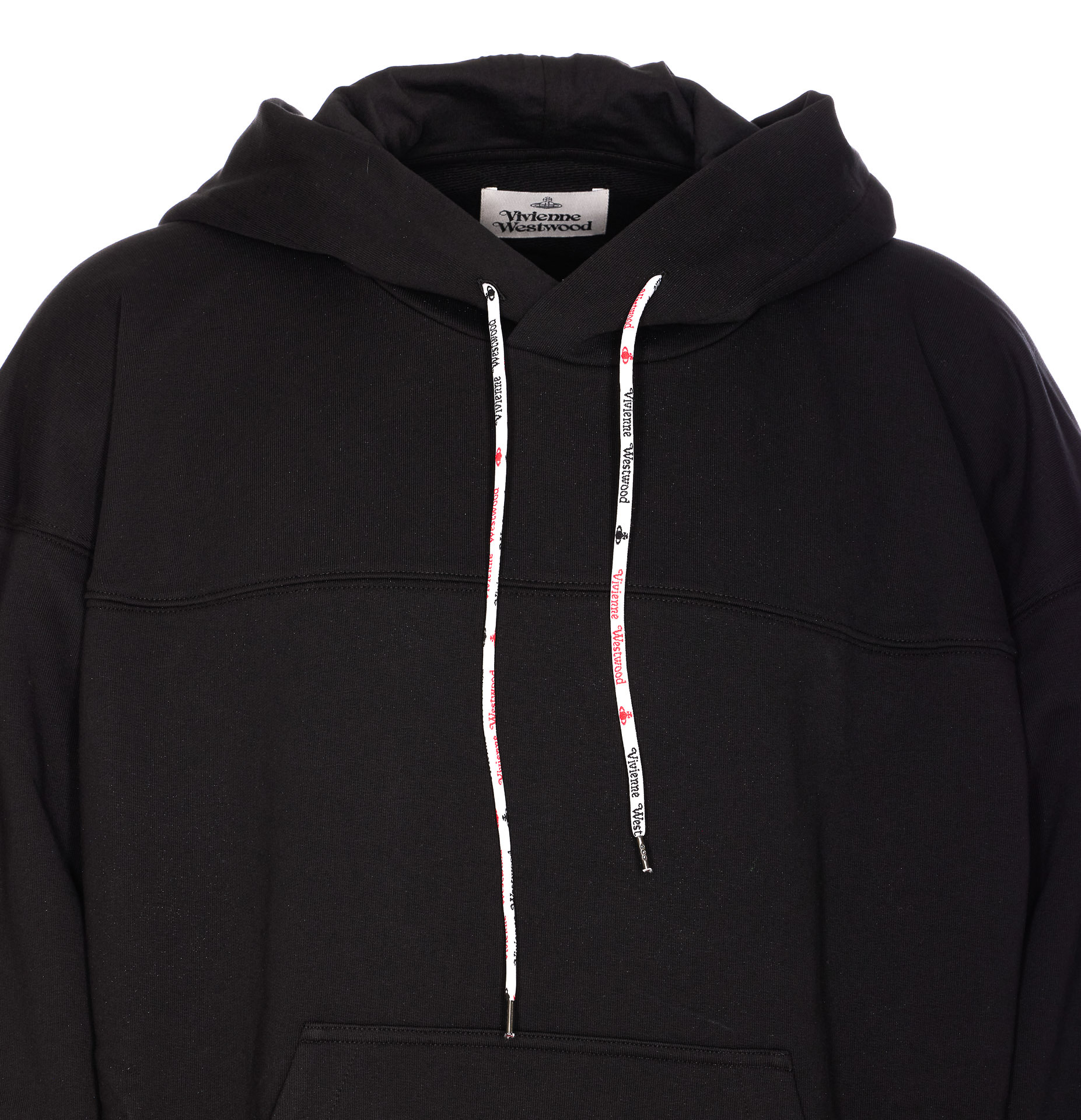 Shop Vivienne Westwood Orb-motif Hoodie In Black