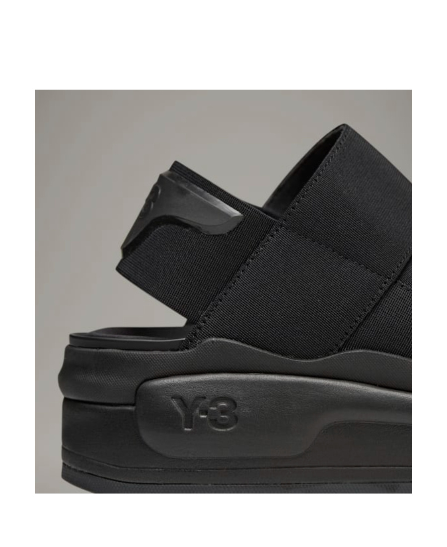 Y-3 Y-3 LOGO EMBOSSED OPEN-TOE SANDALS