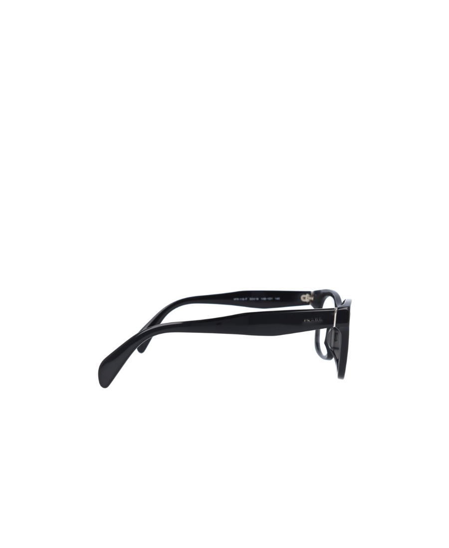 Prada Logo Flat Mirror In Black