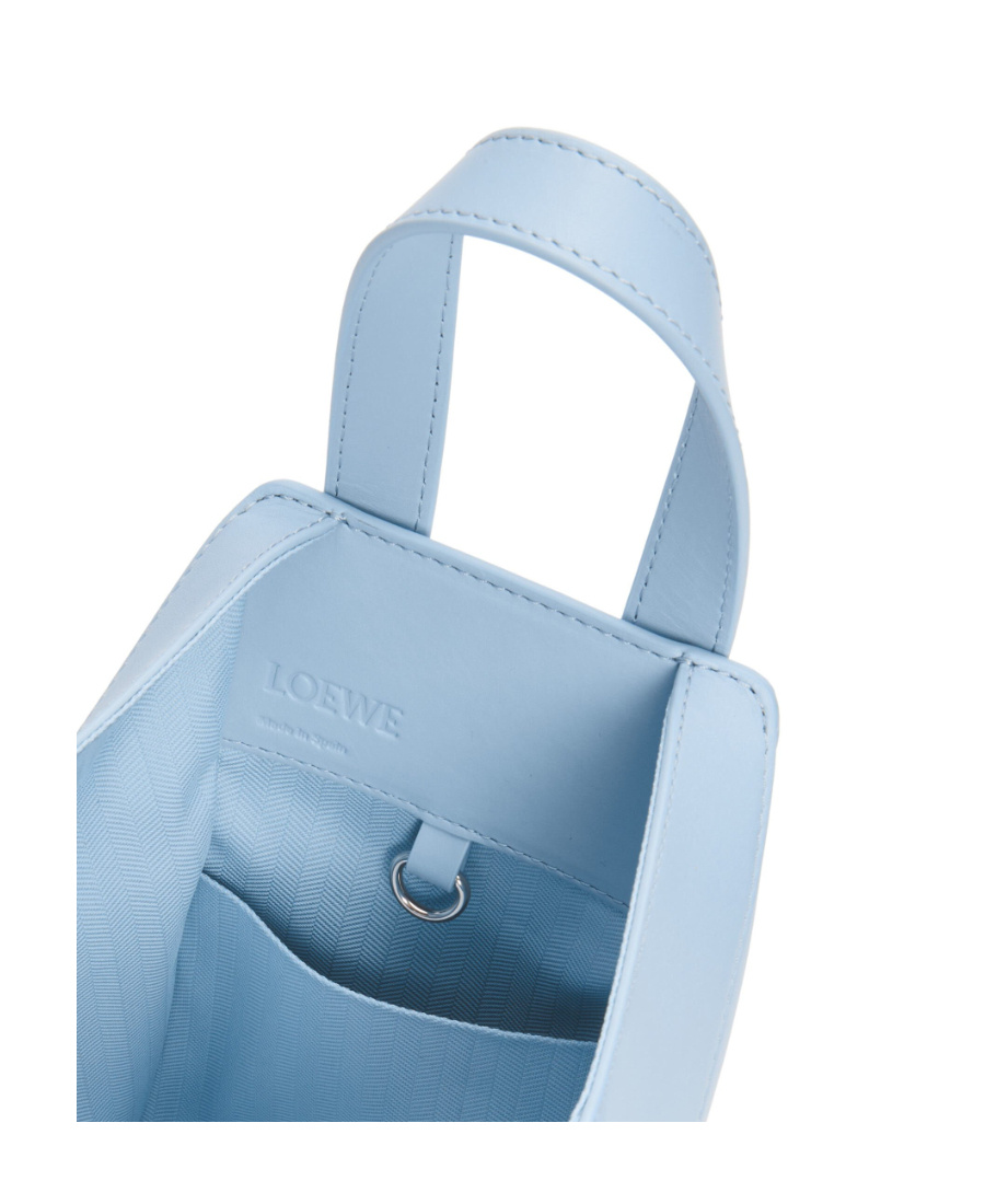 Loewe Hammock Leather Crossbody Bag In Blue