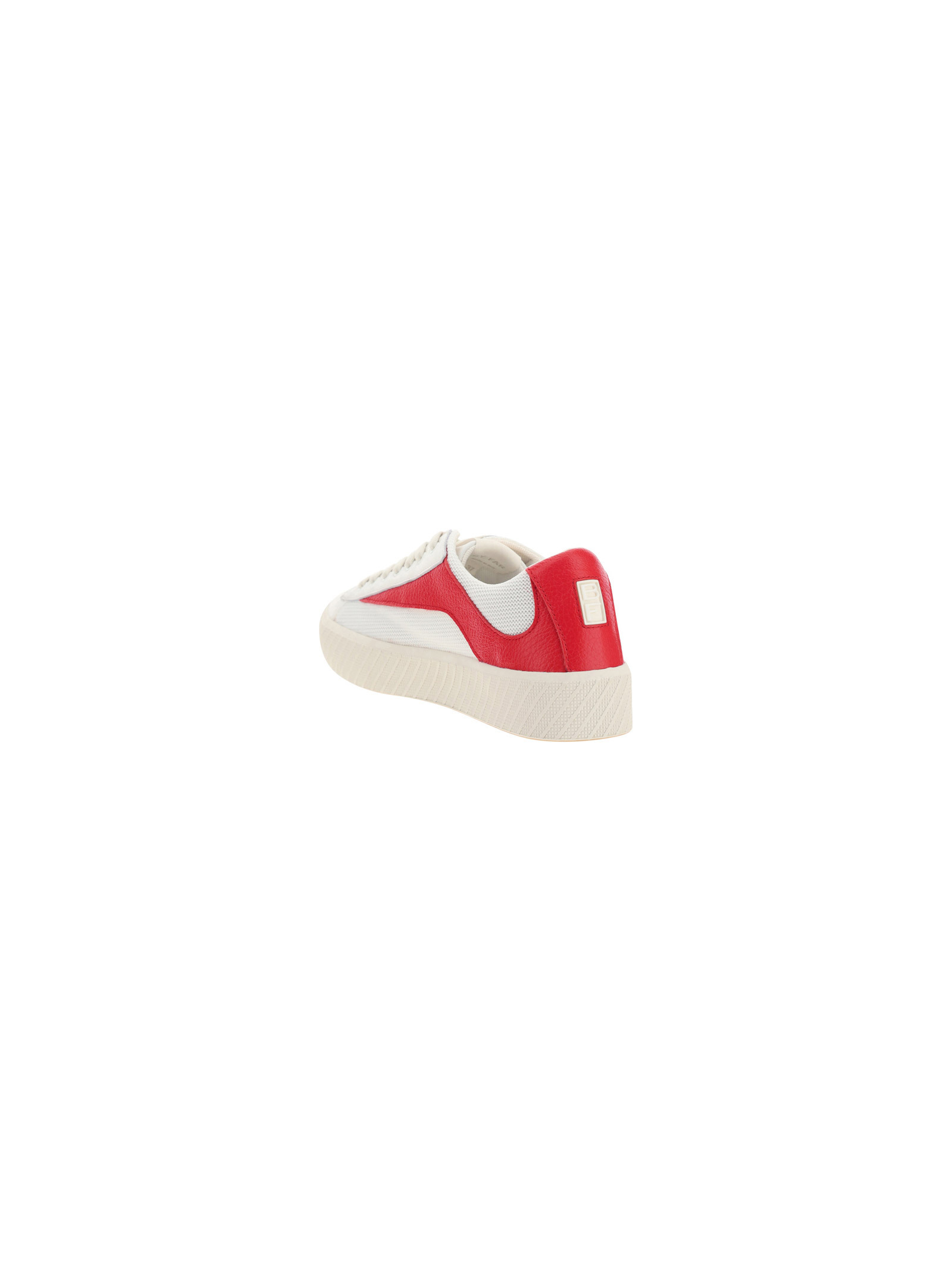 By Far Contrasting-panel Sneakers In White