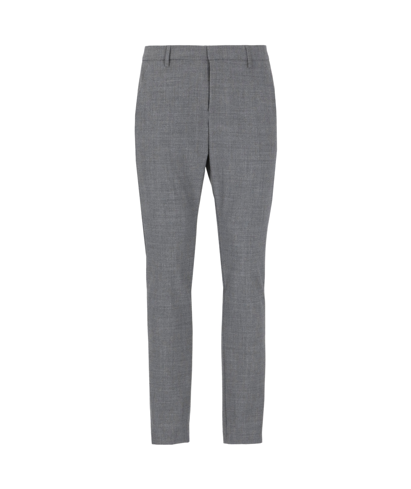 Dondup Belt-loop Casual Pants In Gray