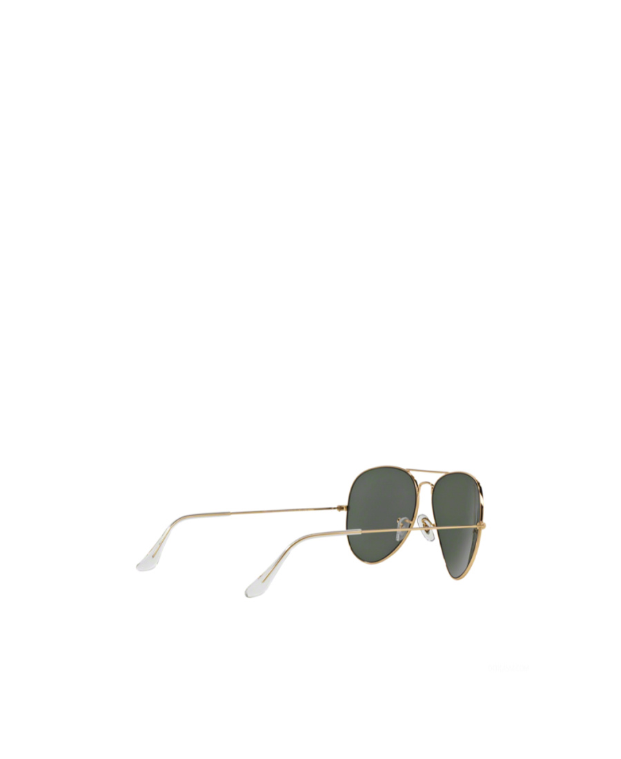 Ray Ban Rb3026l Aviator-style Sunglasses In Green
