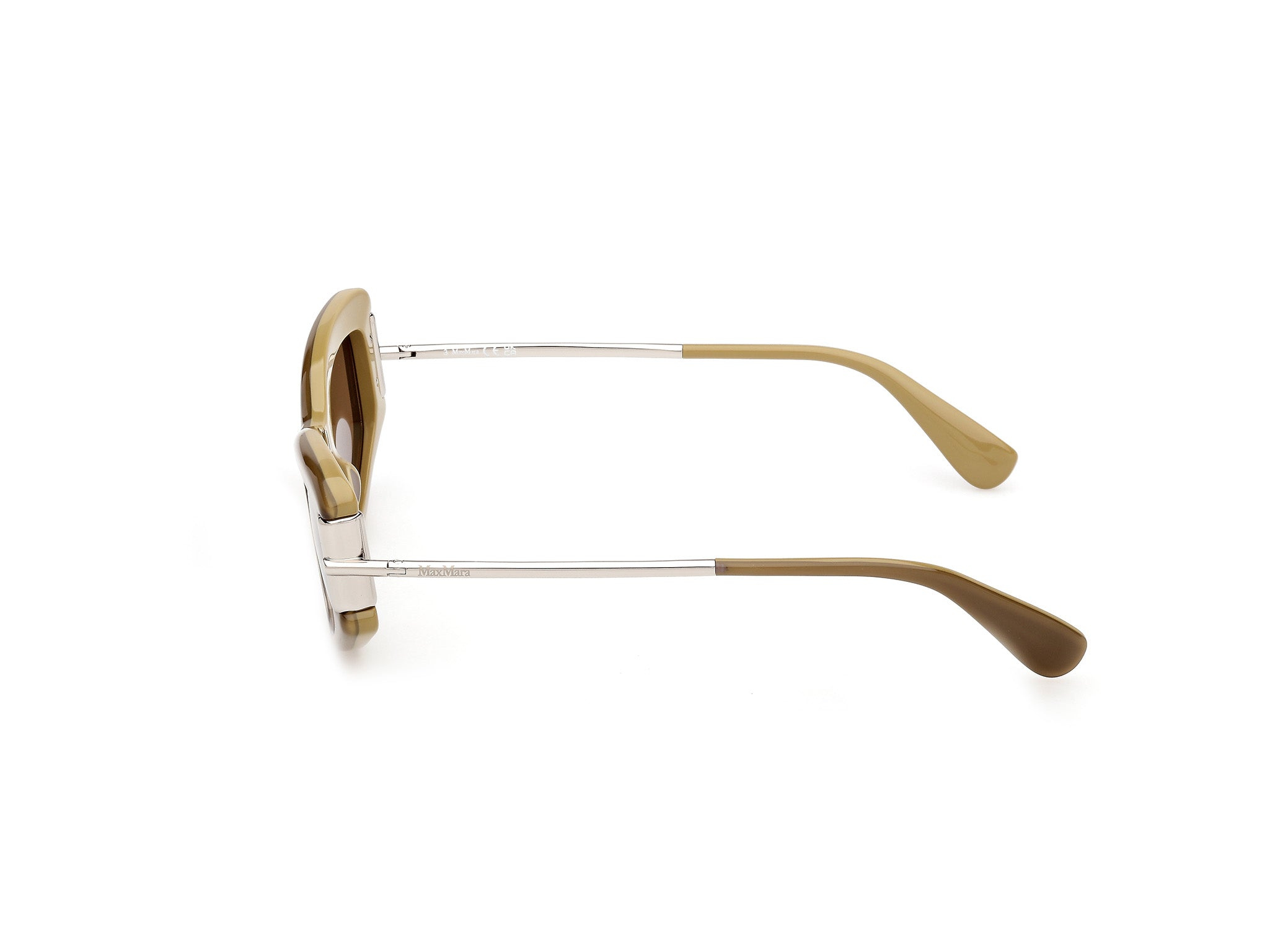 Max Mara 52mm Rectangular Sunglasses In Red