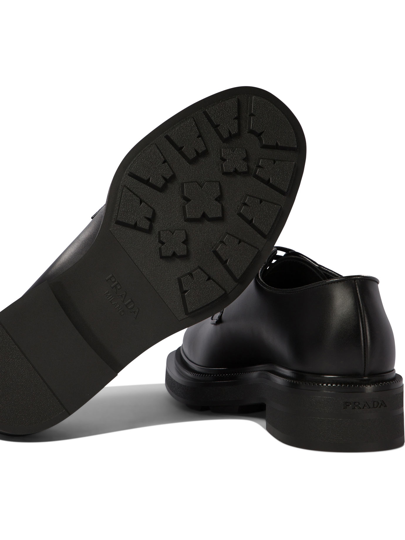 PRADA PRADA LACE-UP DERBY SHOES