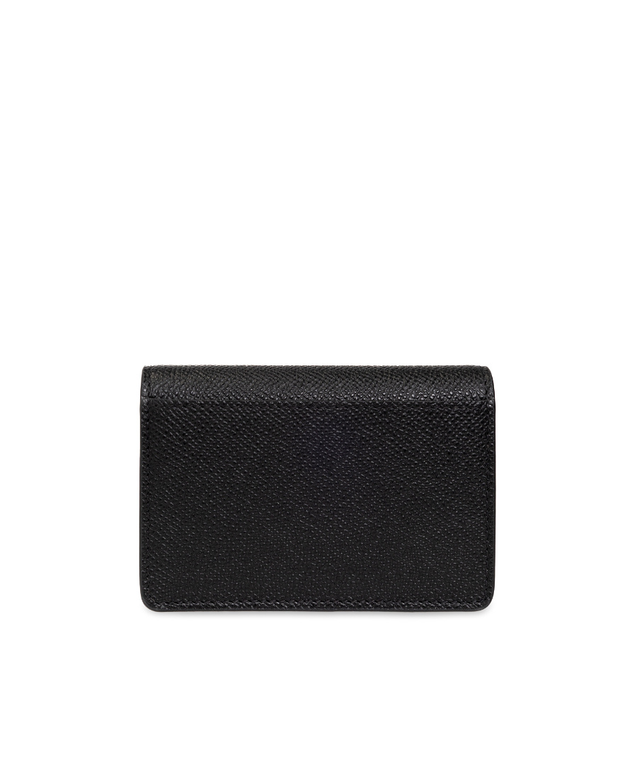 Ferragamo Logo Wallet In Black