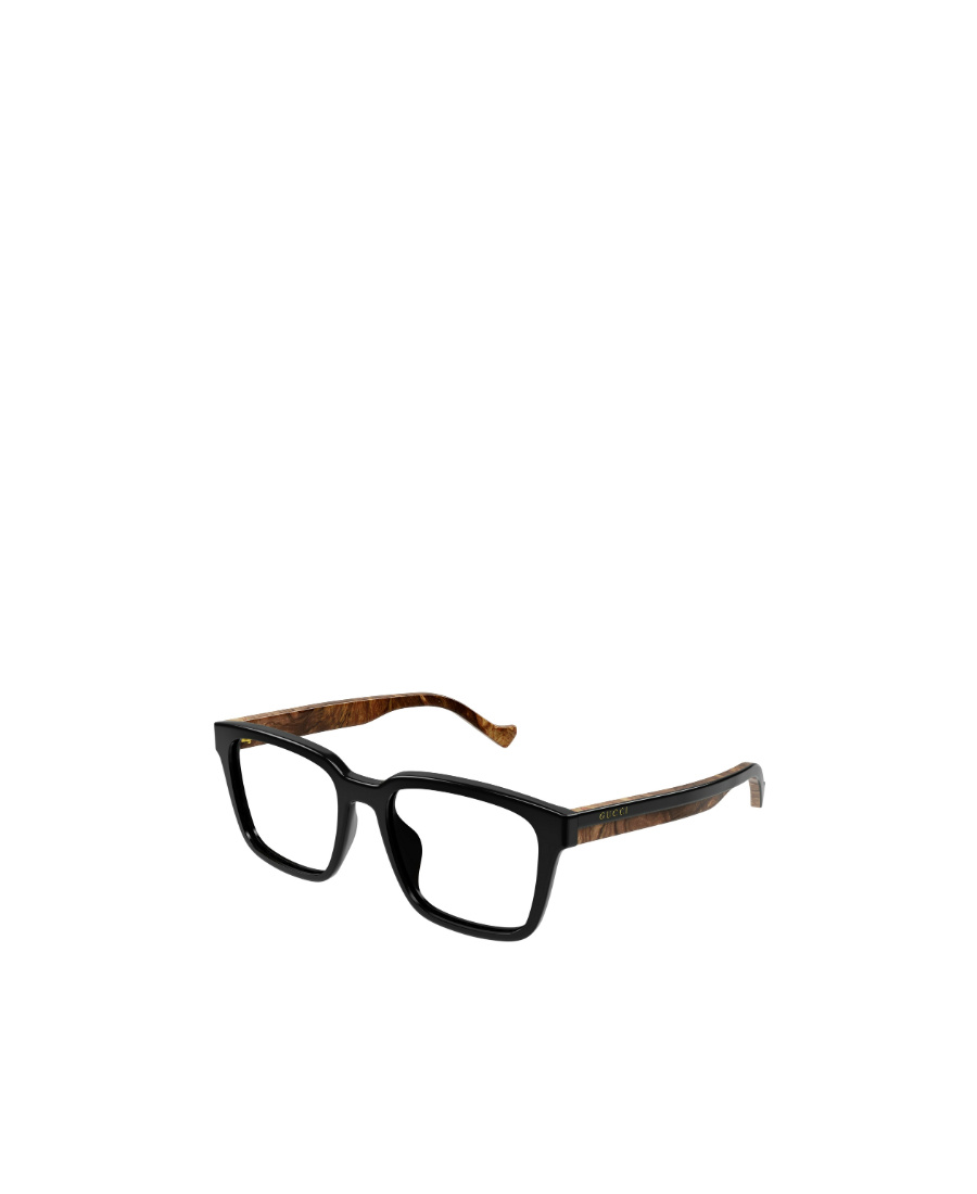 Gucci Eyewear Rectangle Frame Glasses In Black
