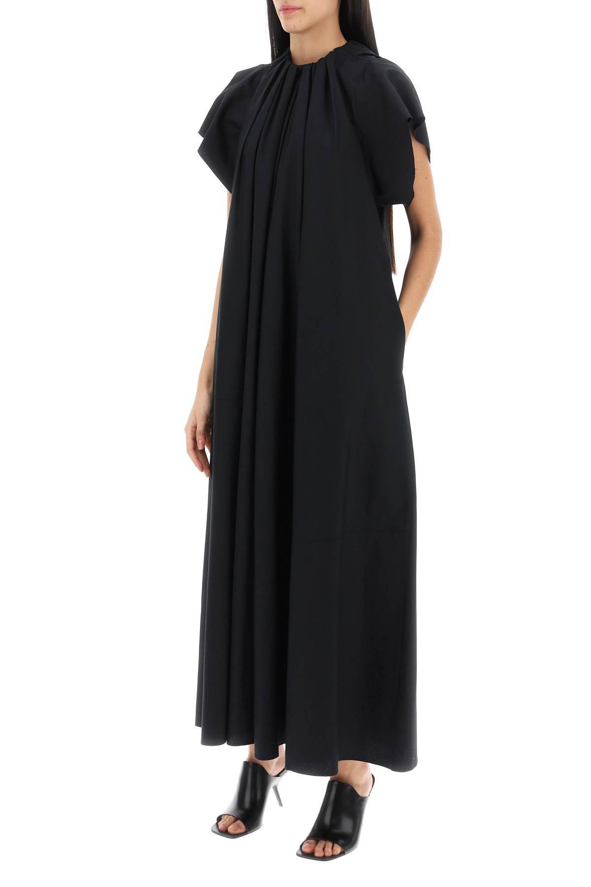 MM6 MAISON MARGIELA COTTON POPLIN MAXI DRESS