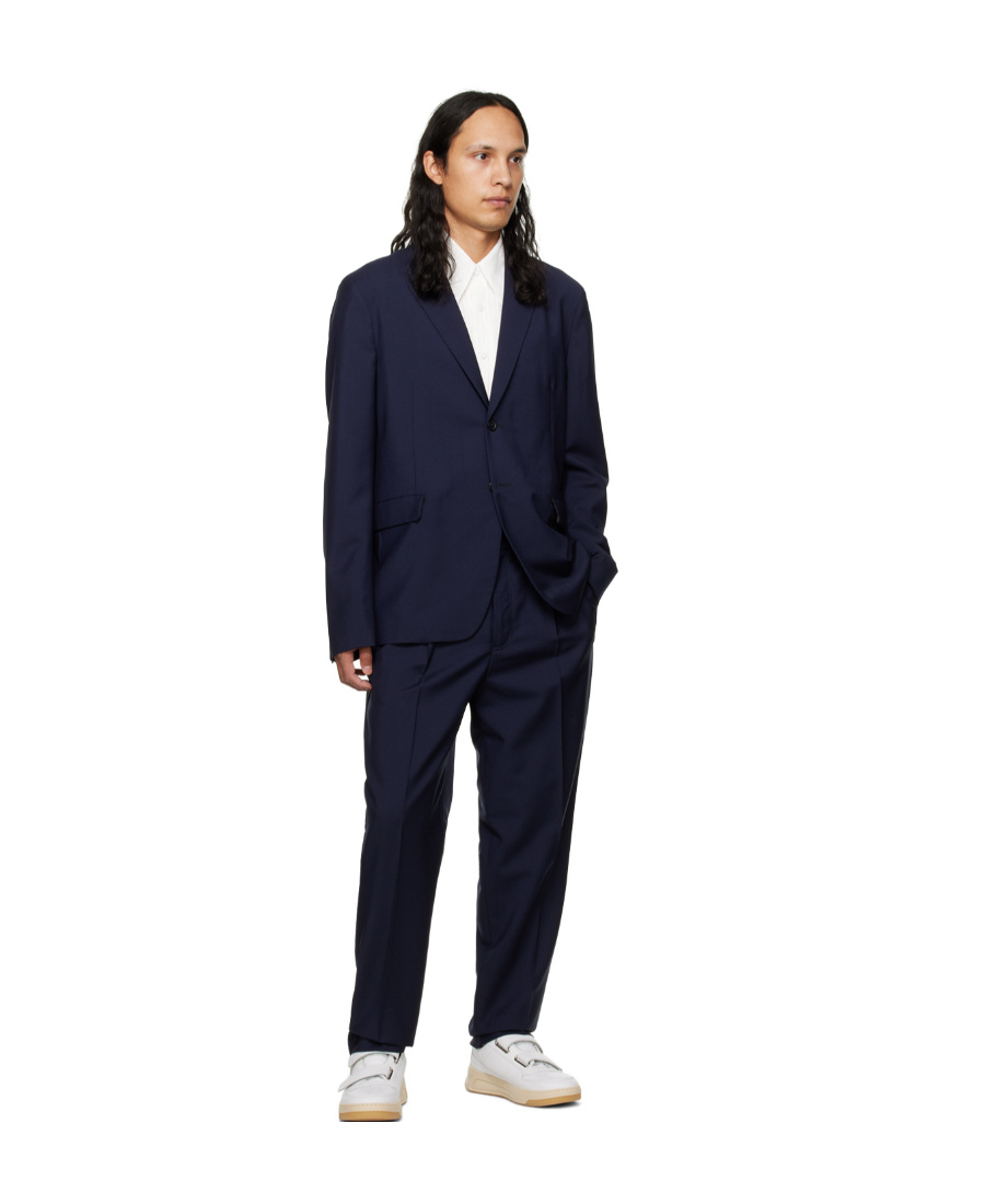 Acne Studios Single-breasted Blazer In Black
