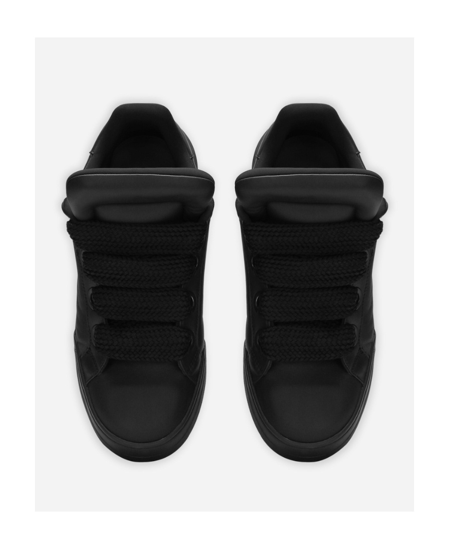Dolce & Gabbana Snk Man Sneakers Black Size 9 Lambskin In Black