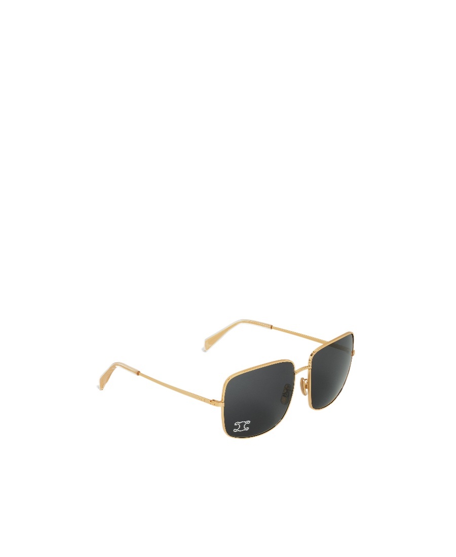 Celine Triomphe Water Drill 01 Sunglasses In Yellow