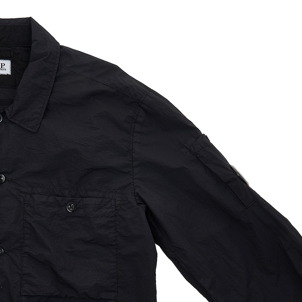 C.P. COMPANY TAYLON LENS-DETAIL OVERSHIRT JACKET
