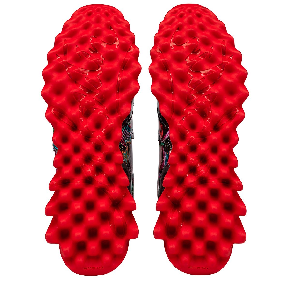 Christian Louboutin Lace Up Sneakers In Black