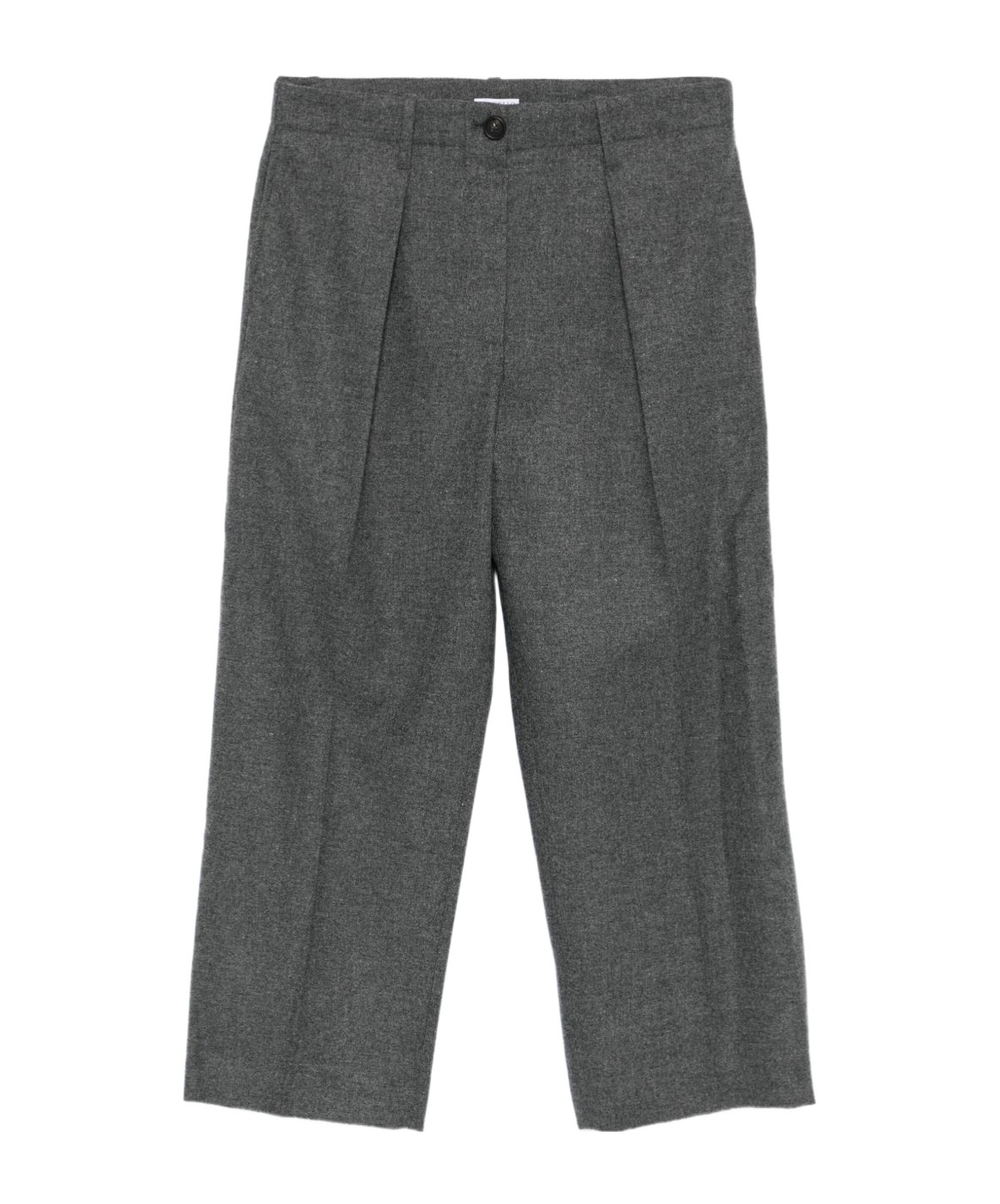 Brunello Cucinelli Pleated Trousers In Gray