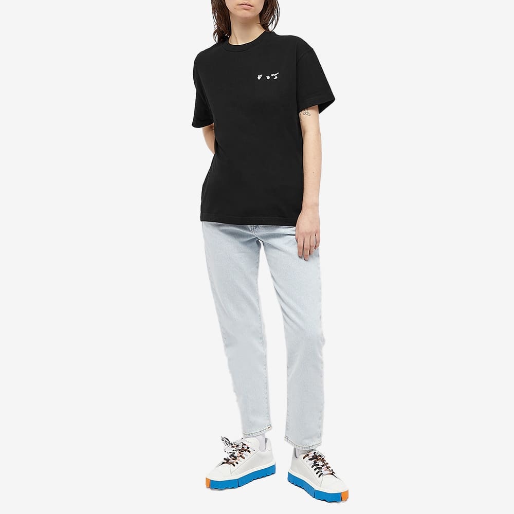 Off-white Logo-print T-shirt In Black
