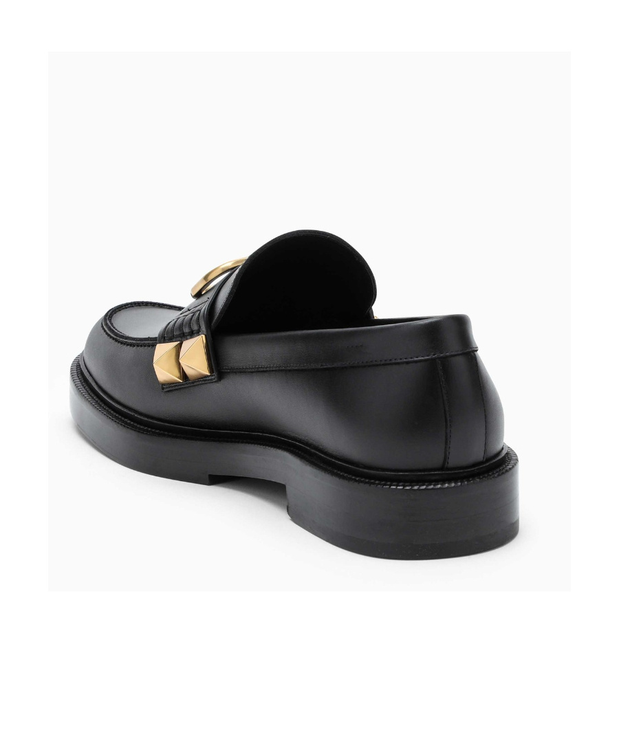 VALENTINO GARAVANI VALENTINO VLOGO PLAQUE SLIP-ON LOAFERS