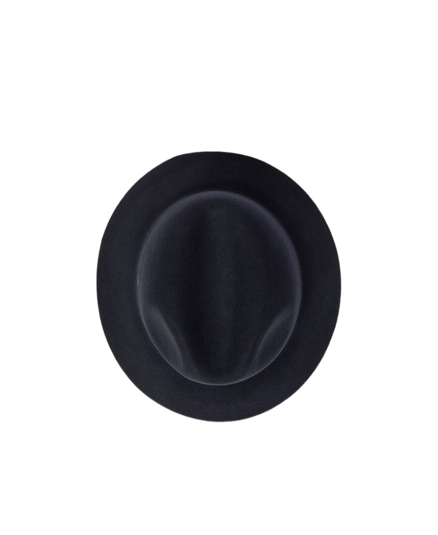 Loro Piana Solid Color Hat In Navy Blue